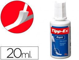 Corrector líquido Tipp-Ex 20ml. aplicador espuma
